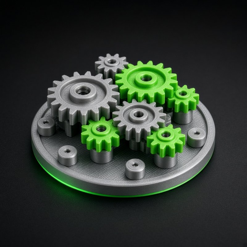 Gear fidget spinner